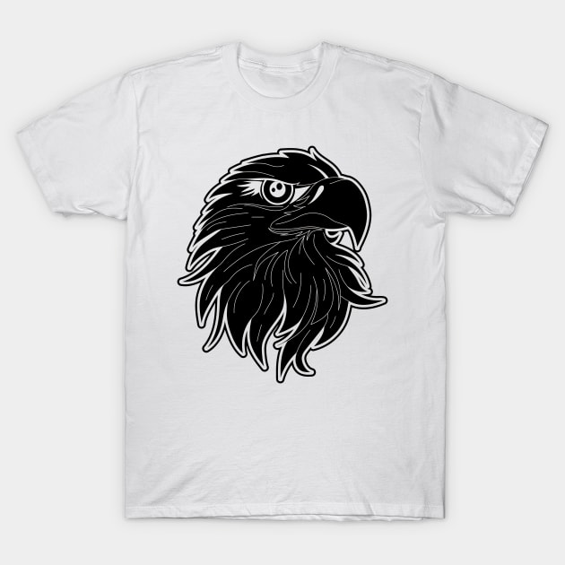 Bird fan bird of prey eagle falcon buzzard design T-Shirt by HBfunshirts